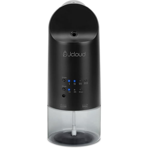 JCLOUD 2025 Plug in Diffuser for Essential Oils, Waterless Scent Diffuser Cover Up to 500 Sq. Ft. for Home, Office, Spa – Portable Smart Wall Diffuser 160ML, Black