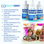Healthy Kidney Kidney Shield for Cats & Dogs: Canine & Feline Renal Health Support, Animal Supplement