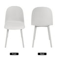 thumbnail image 3 of Modern Full PP Dining Chair, Mid Century Kitchen Chairs For Kitchen Dining Room & Living Room, 3 of 6