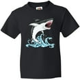 thumbnail image 3 of Inktastic Great White Shark Jumping Youth T-Shirt, 3 of 5