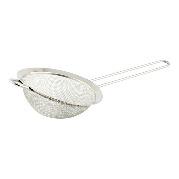 Met Lux Round Stainless Steel Mesh Strainer 12 1 4 X 5 2 Count Box Com Met Lux Round Stainless Steel Mesh, Round Mesh Strainer Use
