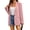 Pink, variant on Long Sleeve Women Solid Color One Button Work Office Lady Blazer Suit