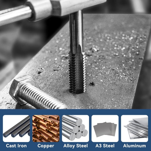 Ruiboury 2pack/lot HSS Made And Die Set Rustproof And Impact-resistant Anti-corrosion m10 1Set