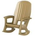 thumbnail image 3 of Semco Rockaway All-Weather Porch Rocking Chair for Patio, Taupe (2 Pack), 3 of 12