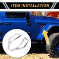 thumbnail image 2 of Cubierta decorativa de salida del ventilador del aire acondicionado para Jeep Wrangler JL JLU Gladiator JT 2018-2020, 2 of 6