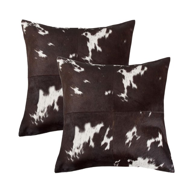 TORINO QUATTRO COWHIDE PILLOW 18"X18" 2-PACK
