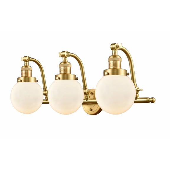 Innovations Lighting - Beacon-3 Light Bath Vanity in Industrial Style-25.5