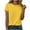Yellow, variant on JUMESGU Shirts for Women Womens T-Shirts - Short Sleeve Spring Summer Tops Crew Neck Trendy Casual Work Soft Basic Tees for Ladies 2026(Dark Green,L)