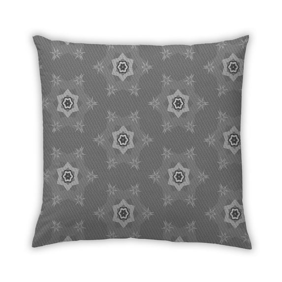 Ahgly Company Outdoor Square Contemporary Throw Pillow, 18 inch by 18 inch