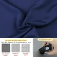 thumbnail image 4 of Ntbay Premium 1800 Series Microfiber King Fitted Sheet with Deep Pocket, Ultra Soft and Breathable Fitted Bed Sheet, 78x80 inches, Navy Blue, 4 of 6