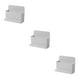 thumbnail image 2 of Bewildely Montado en la pared TV Aire acondicionado Control remoto Soporte Percha Peine Teléfono Caja de almacenamiento Estante L Type1 NO1 Bewildely CBP154466, 2 of 6
