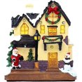 thumbnail image 1 of Anime Light Up Christmas Village, Led Miniature Christmas Village House, Christmas Village House Christmas DecorationsNEW6, 1 of 4