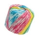 thumbnail image 5 of 1 rollo de 133 m de hilo de algodón degradado teñido en segmentos de color, ideal para tejer a mano, bufandas, gorros, chal, suéteres, mantas y disfraces (neón)., 5 of 6