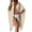 Beige, variant on Swimsuit Cover Up for Women Plus Size Button Up Shirts Chiffon Kimono Cardigan Casual Beach Cover Ups