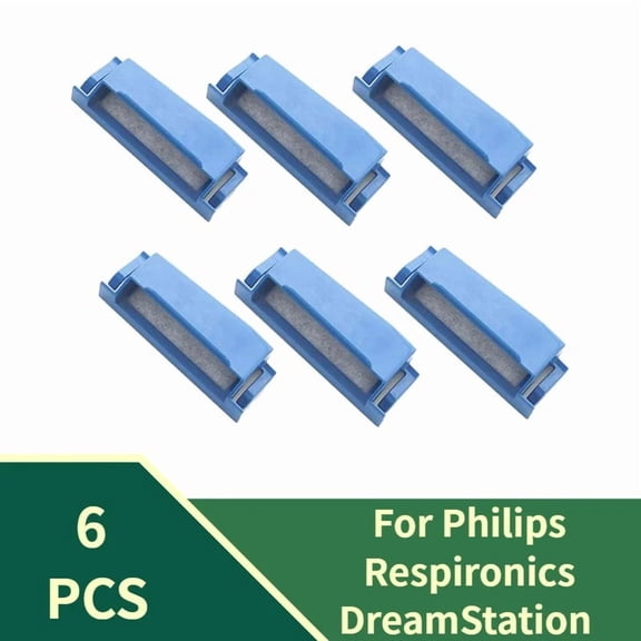 Reusable Pollen Filter Replacement Compatible with Respironics DreamStation CPAP, 6 Count