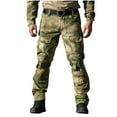 thumbnail image 2 of Pantalones largos de moda para hombre, traje deportivo para exteriores, traje de entrenamiento, pantalones tácticos de montañismo y pantalones, pantalones de poliéster para hombre., 2 of 6