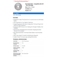 thumbnail image 2 of Rear Brake Rotor - Compatible with 2011 - 2014 Ford Edge - Dynamic Friction, 2 of 2