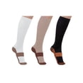 thumbnail image 2 of Chaussettes de Compression Infusées au Cuivre 20-30mmHg Diplômées Hommes & Femmes P-TTG, 2 of 5