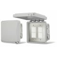 thumbnail image 2 of Infratech 14 4315 Duplex Stack Switch Dual Flush Mount with Weatherproof Cover, 2 of 3