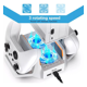 thumbnail image 4 of Base De Ventilador Bloosom  P/xbox Series S C/2 Baterías Recargables Blanco, 4 of 4