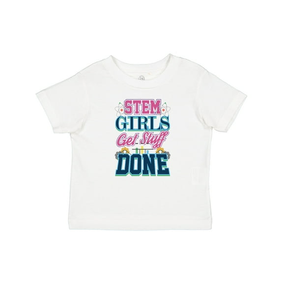 Inktastic Stem Science Technology Engineering Math Girl Girls Baby T-Shirt