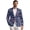 Christmas Candy Cane Blue, variant on Garronmavis Mens Blazer Jacket for Christmas Party Poinsettia Lightweight Slim Fit Sport Coat Soft Business Suit Jacket for Office, Wedding Casual Suit Blazers