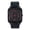 Black-Red, variant on Men’s 40mm Iced Out Square Watch – Luxury Quartz Timepiece with Black Leather Band, Fully Paved Dial, Bold Hip Hop Fashion Accessory, Gift for Him - Rose Black