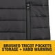 thumbnail image 5 of Chaleco térmico DEWALT Lightweight Puffer para mujer negro XXL, 5 of 8