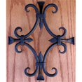 thumbnail image 1 of Agave Ironworks GR015-02 Grille de Fantaisie à Barre Ronde Rouille Brune, 1 of 1
