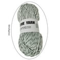 thumbnail image 6 of 1 Roll Wool Yarn Soft Texture Comfortable Reflective Anti-pilling Eye-catching Anti-breaking 4mm Bright-colored Knitting Cotton Yarn for Gift, 6 of 8