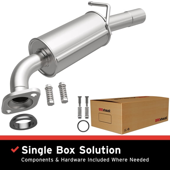 BRExhaust OE Replacement Exhaust Muffler Kit 108-0117: Compatible with 2004-2006 Lexus RX330 3.3L, 2007-2009 Lexus RX350 3.5L, 2004-2007 Toyota Highlander 2.4L, 2004-2007 Toyota Highlander 3.3L
