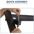 thumbnail image 5 of FDW Adjustable 3 Tier Weight Rack, Black, 35.27 lbs, 5 of 6