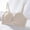 Gray, variant on Backless Bra Comfortable and Breathable Push Up BraLow Cut for Support Seamless Bra Everyday Bras