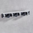 thumbnail image 4 of Mop Holder Rack Punch-free Movable Hanger Buckle Clip Design ABS Wall Hanging Broom Organizer for Ga, 4 of 4