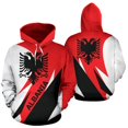 thumbnail image 5 of Sudadera con capucha con estampado 3D de la bandera de Albania para hombre, sudadera con capucha y chándal, ropa deportiva para hombre, 5 of 5