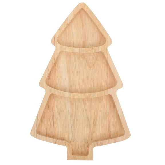 Pingxizhi Christmas Tree Shaped Candy Serving Plate Snack Dessert Candy Dish for Restaurant Home