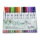 thumbnail image 1 of Rotulador De Doble Pincel, Tapa De Bolígrafo De Color Suave, Rotuladores De Doble Cabezal Seguros, 36 Colores Con Puntas De Pincel De Fibra Para Dibujos Animados, 1 of 7