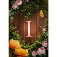 thumbnail image 2 of America Forever Spring Monogram Garden Flag Letter I 12.5 x 18 inches Double Sided Vertical Outdoor, Yard, Lawn, Seasonal Decorative Beautiful Flowers, Garden, Summer Butterfly Garden Flag, 2 of 5