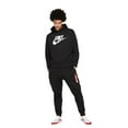 thumbnail image 3 of Nike Men's Hoodie Sportswear Club Fleece Graphic Long Sleeve Pullover Sweatshirt, Black, 3XL, 3 of 3