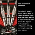 thumbnail image 5 of Viper Grim Reaper 80% Tungsten Soft Tip Dart Set, Back, 18 Grams, 5 of 6