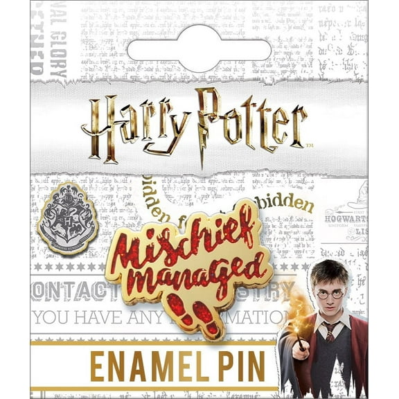 Harry Potter Mischief Managed Enamel Pin