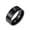 Black, variant on Titanium Steel NFC Ring European American Style Carved Technology Processing Carving Ring X1 Spec Ring Packing