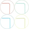 thumbnail image 3 of Cribun Flexible Plastic Straws 200 Pack, 3 of 5