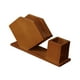 thumbnail image 4 of Servilletero dispensador de palillos de madera portátil con base estable, elegante dispensador de pañuelos de papel, organizador de encimera para, 4 of 8