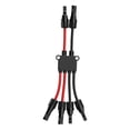 thumbnail image 2 of Mornei Solar Panel Y Branch Connector Easy Installation Accessories Replace Adapter 2 in 4 Out, 2 of 8