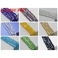 thumbnail image 2 of U8MO 120pcs Luster AB 4X4mm Bicone bead Faceted Crystal Glass Beads Color For Choice-Lake Blue AB, 2 of 7