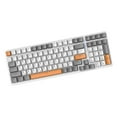 thumbnail image 3 of Clavier Mécanique Russe de Jeu 100 Touches, Ergonomie, RGB, Rétro-Éclairé, USB Filaire Plug and Play Allocation Portable Durable de 98% pour le Style d'Ordinateur Portable PC, 3 of 8