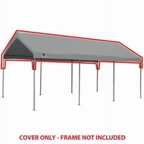 King Canopy 10ft x 20ft x 8ft Silver Carport