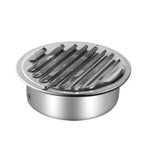 11.61 inch Stainless Steel Vent Cover, Round Soffit Vents with Screen Mesh for Kitchen, Bathroom, Study-Room, Office Ventilation