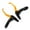 Color:gold, variant on 1 Pair Aluminium Alloy Bicycles Brake Lever Universal Bike Brake Handle for Mountain Bike, Road Bike, Folding Bike